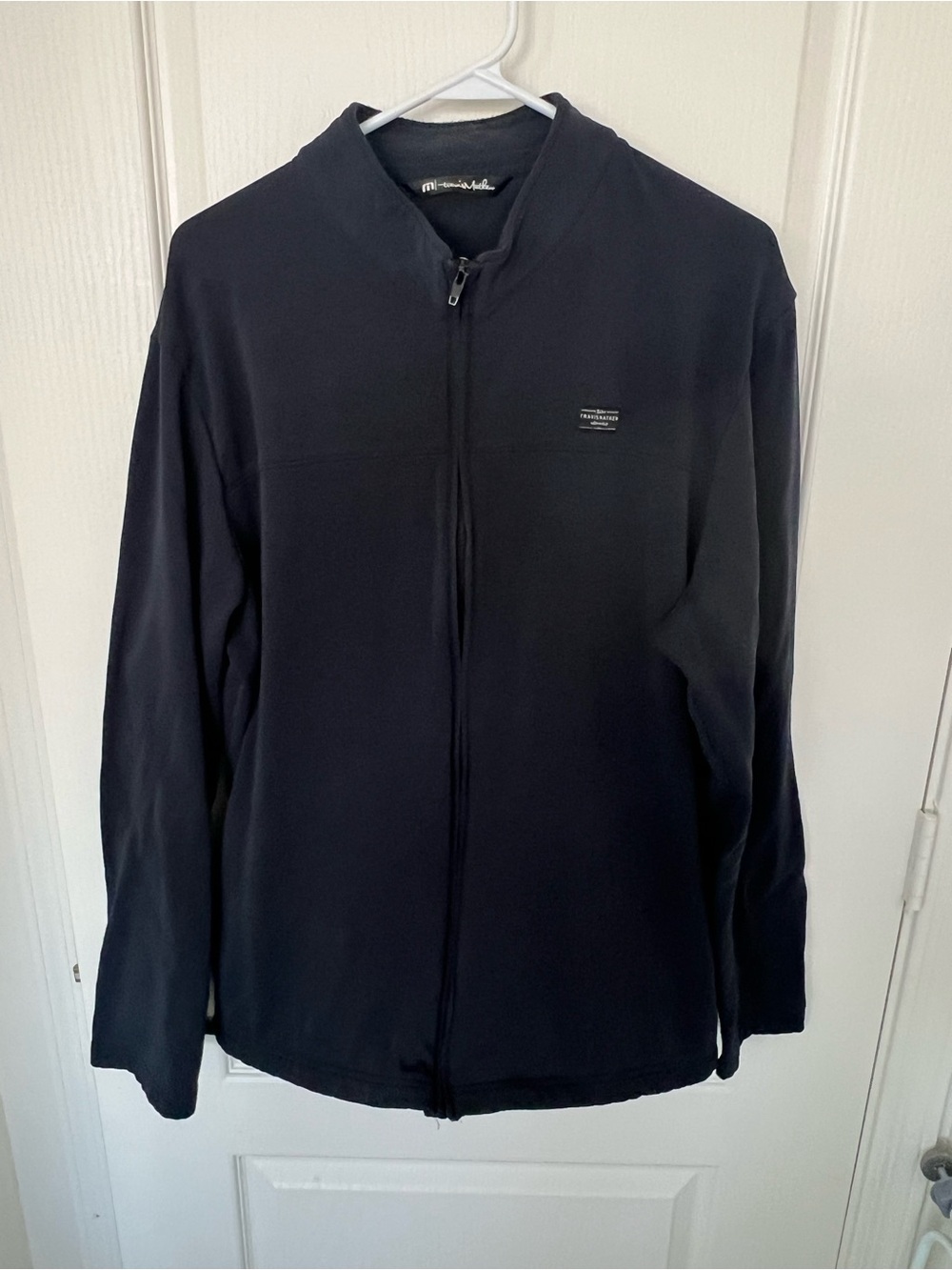 Travis Mathew Black Full Zip Sweatshirt